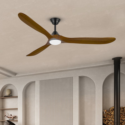 Ventilateur de plafond moderne avec lumière DEL