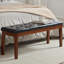 Banc rembourré en similicuir Jerit-1435127943