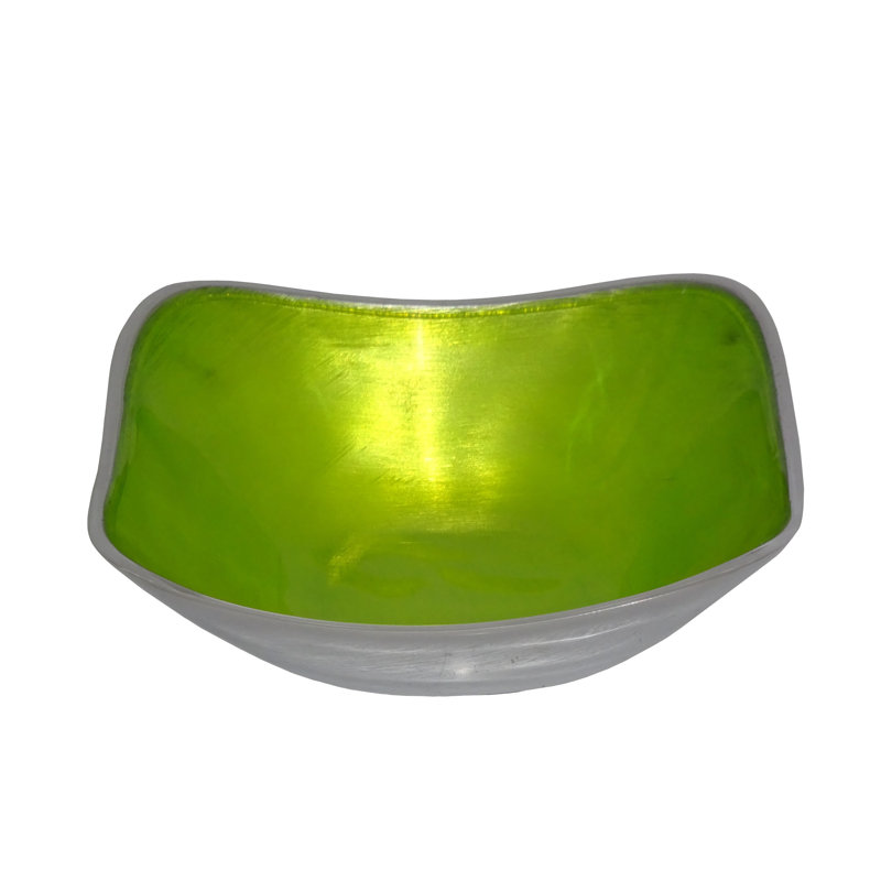 17 Stories Grenshaw Aluminum Serving Bowl, Lime