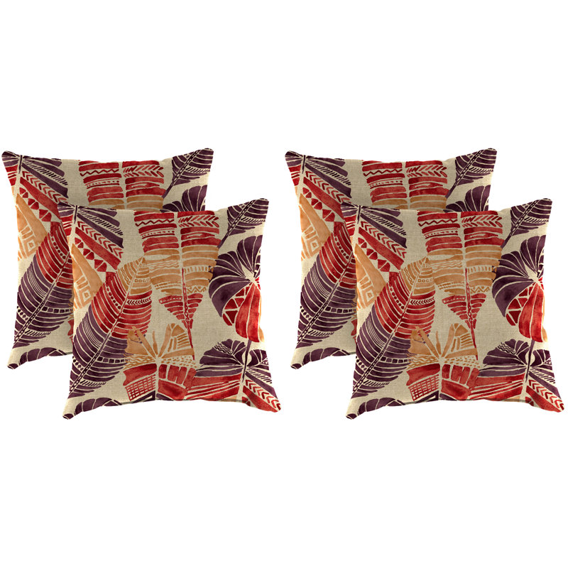 16" x 16" Outdoor Throw Pillow, Hixon Sunset
