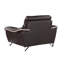 Fauteuil club en cuir pleine fleur 49 po Matheny-26164601