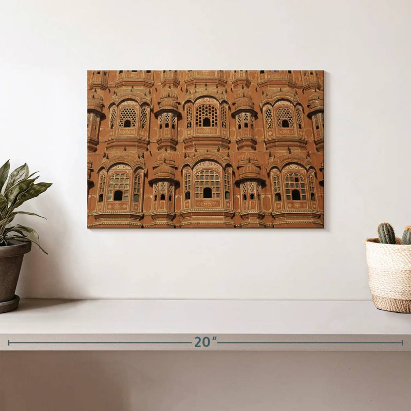 Kavia Hawa Mahal Architecture, H 8 po x l 12 po