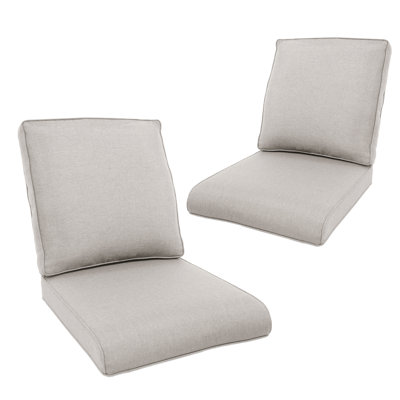 Allo Pillow And Cushion Set Deep Seat Indoor/Outdoor Water-Resistant- 25" X 22" X 4"