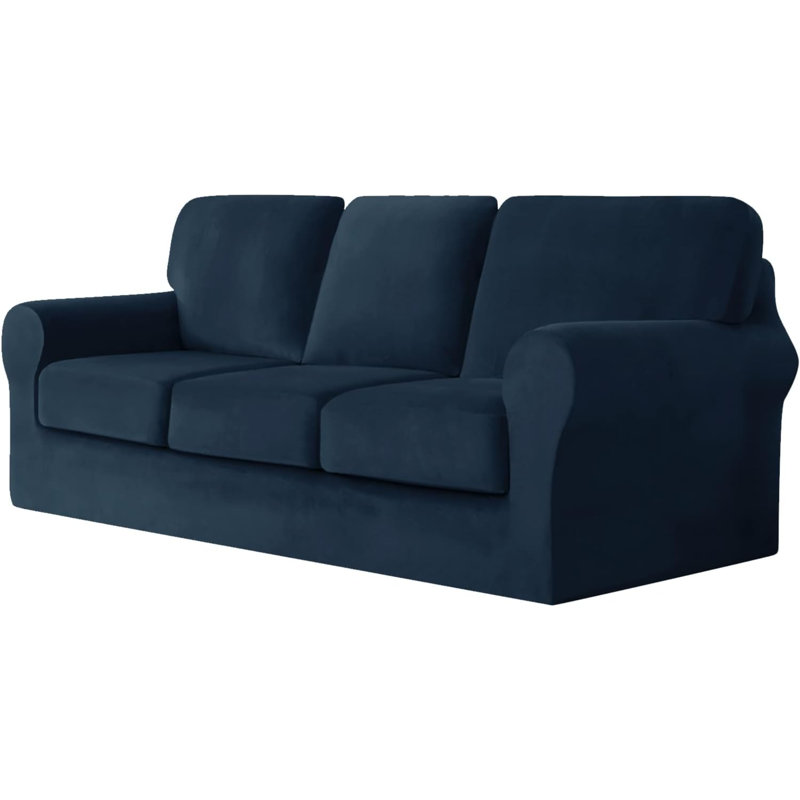 Blended Fabric Slipcover, Blue