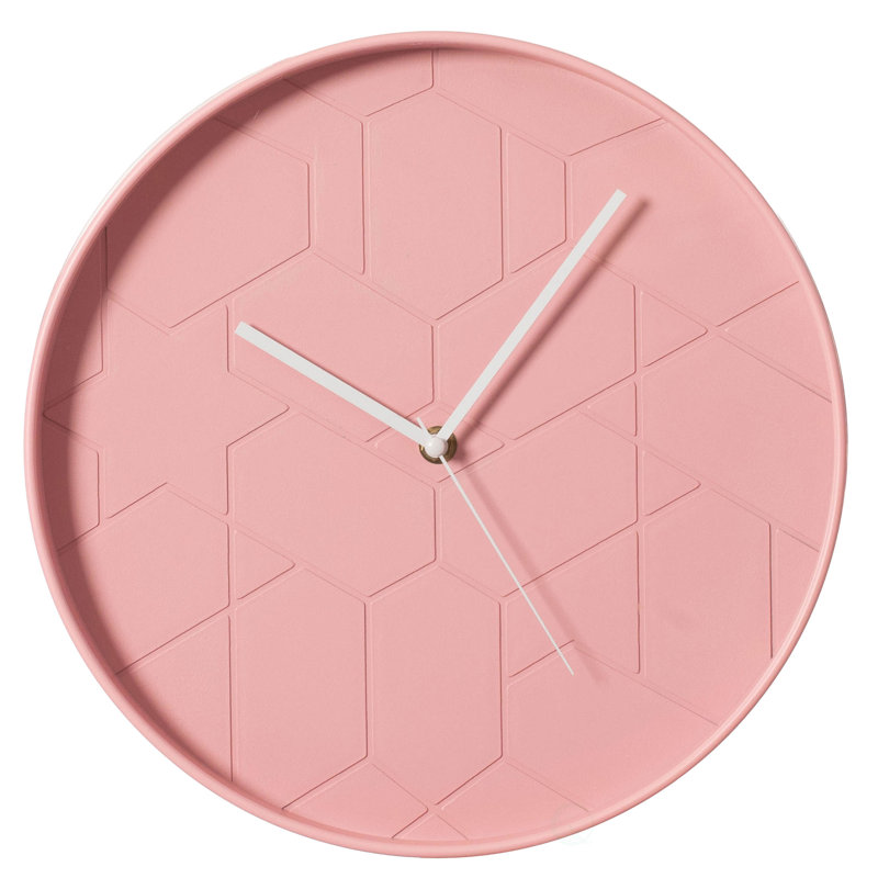 Horloge murale 12 po Rose Rose