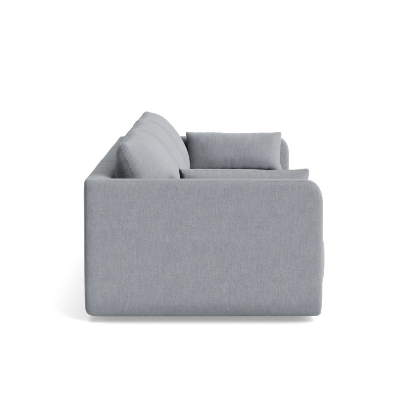 Eva Sofa (95"), Performance Weave - Zinc