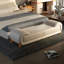 Banc rembourré en cuir véritable Sharella-1432872504-1432872508