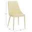 Chaise d'appoint rembourrée H 19,1 po Bohy-1256362006