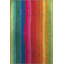 Tapis décoratif moderne à motifs de lignes verticales multicolores aux tons clairs-281939220