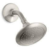 Alteo® 2.5 GPM Single-Function Wall-Mount Shower Head with Katalystâ¢ Air-Induction Spray