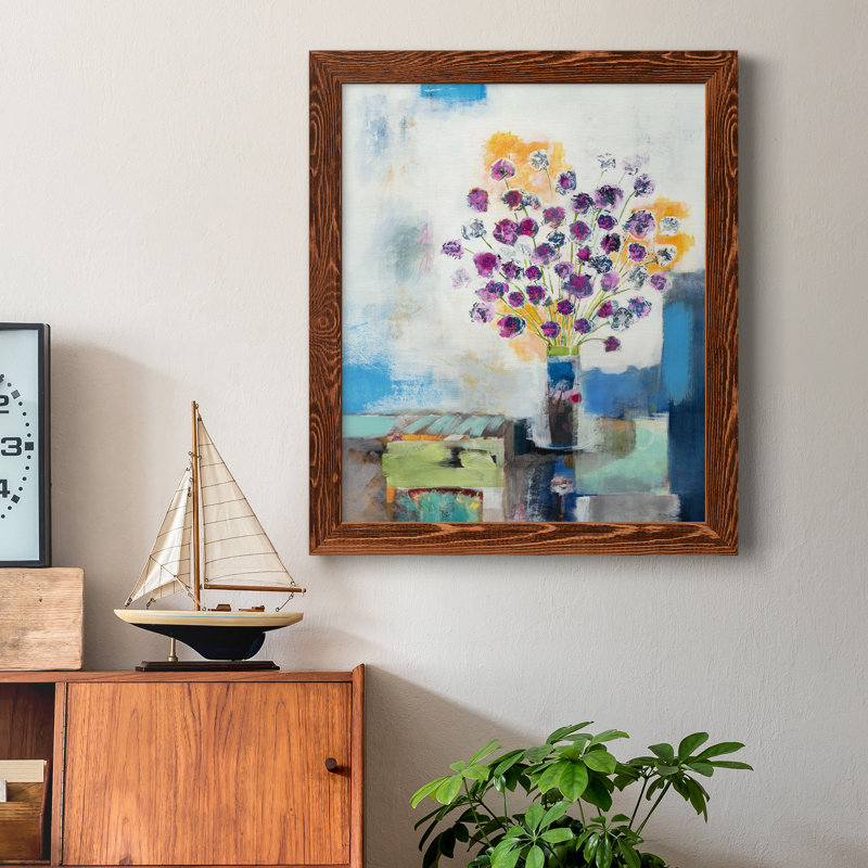 On A A Quiet Day - reproduction d'art sur papier encadrée, Papier érable, H 24 po x l 18 po x P 1,5 po