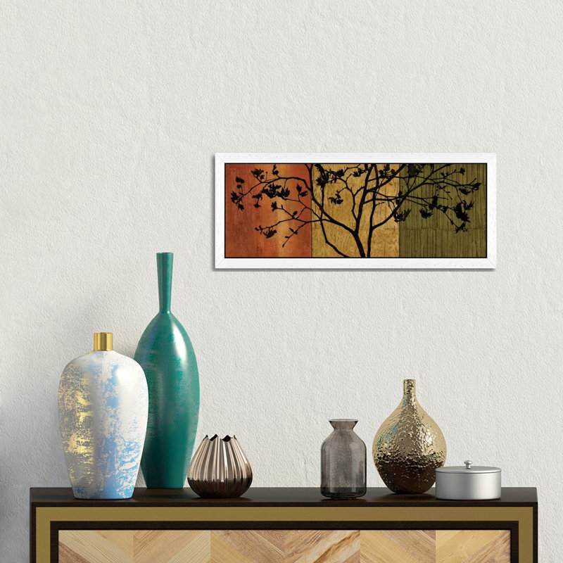Arboreal II by Chris Donovan - Panoramic Print on Canvas, White Framed, 121.92 cm H x 40.64 cm W