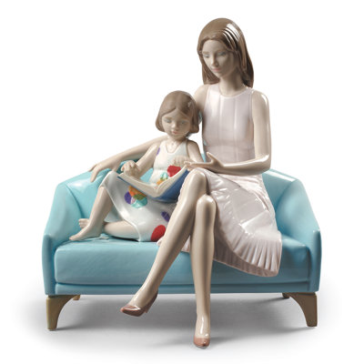 Our Reading Moment Mother Figurine
