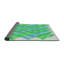 Tapis vert/bleu de mer à motifs-1115739814
