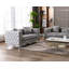 Causeuse en velours Lorreto