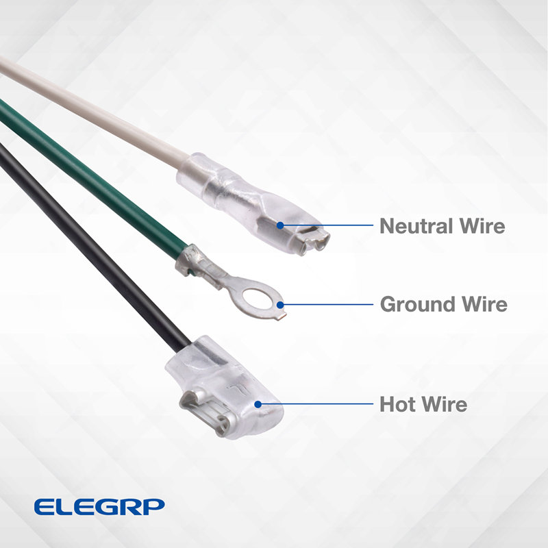 13Amp 1560W LCDI Power Cord Plug For  Air Conditioner