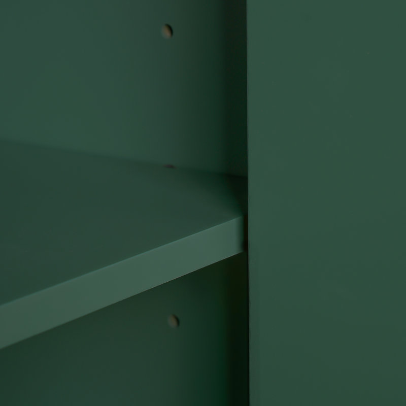 Meuble-lavabo simple 24 po avec plateau en céramique Ellen, Vert