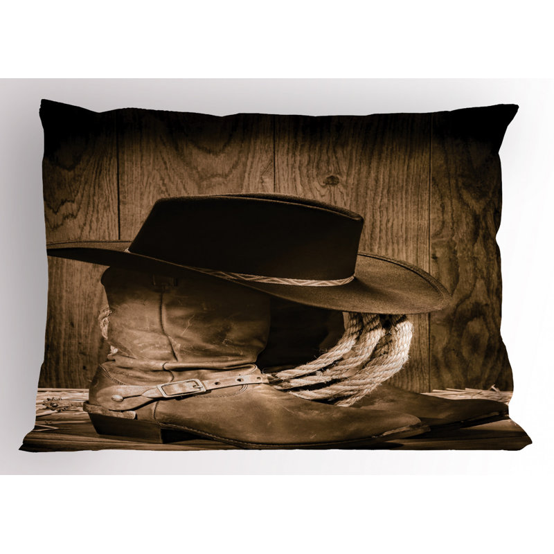 Cow Polyester Sham Set, King
