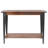 Solano 40'' Farmhouse Brown Wood Console Table