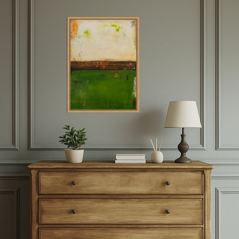 «Forest Hill Trail» par Erin Ashley, reproduction d'art sur toile encadrée, 18 x 24