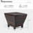 Patio Square Side Table-586245076