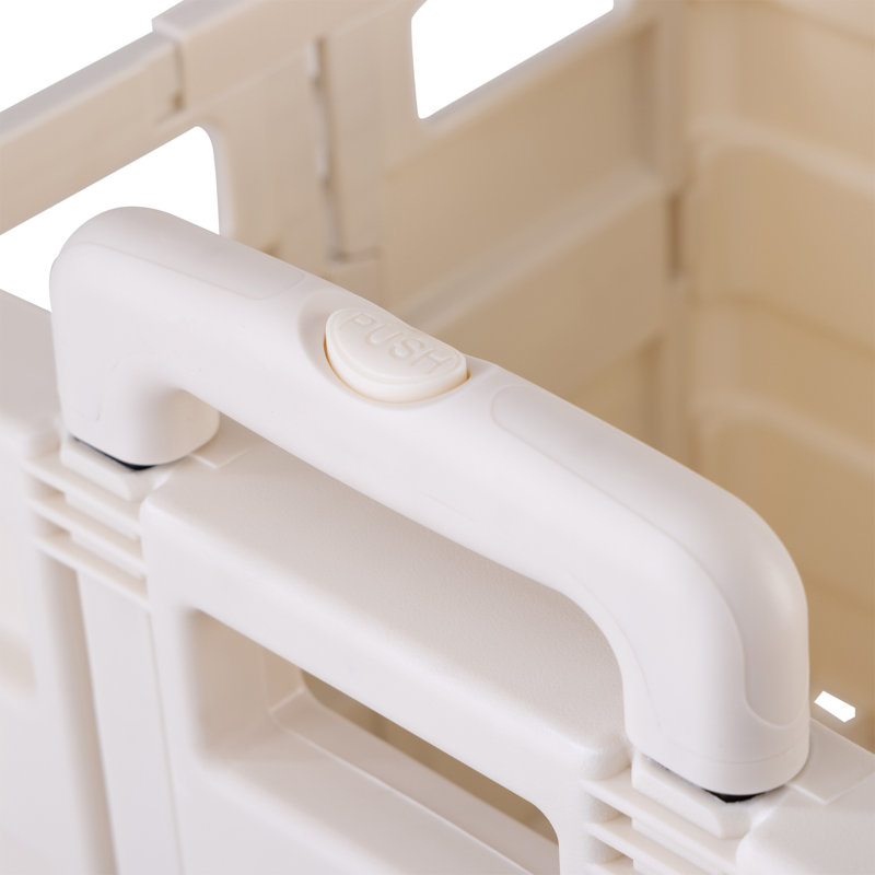 Simplify Large Tote & Go Collapsible Utility Cart in White