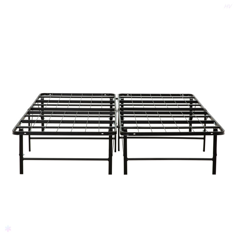 Base de lit plateforme en métal - Base de lit double