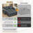 65" Wide Convertible Futon Sofa Bed with Pull-Out Sleeper, Side Table, USB & Type-C Ports&Storage Armrests-578144057