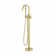 Circular Single Handle Tub Faucet