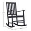 Chaise berçante d'extérieur en bois massif-27430695