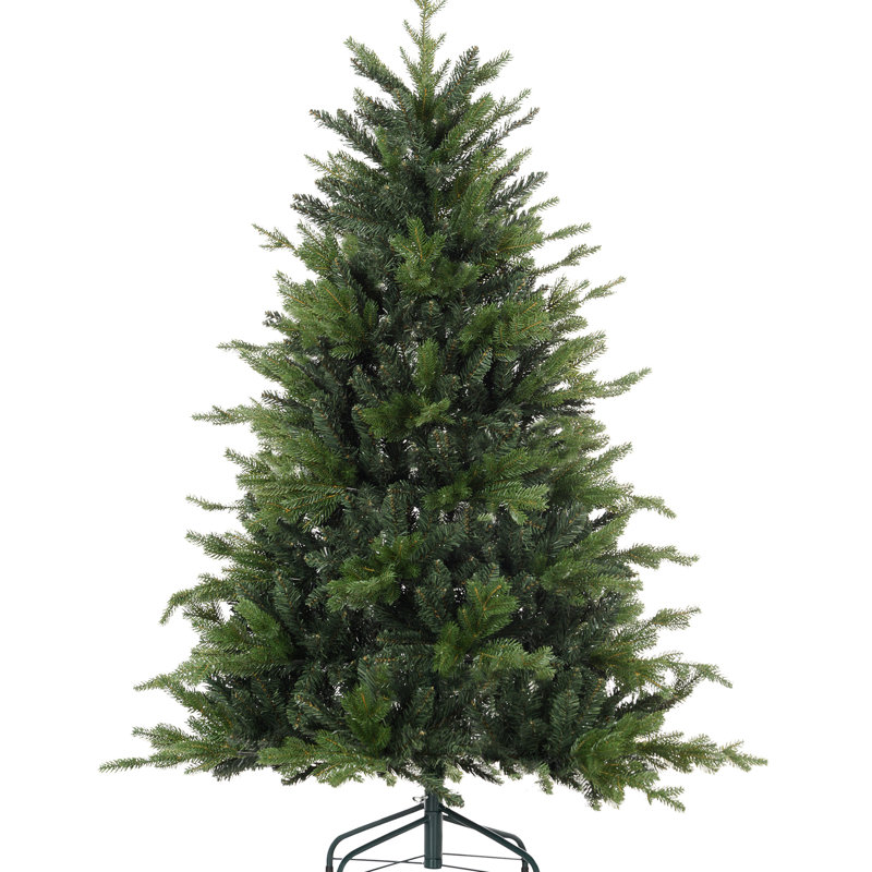 Arbre de 5 pi, 1309 pointes, base pliable, installation rapide, support pour décoration pour la maison, assemblage, bureau de décoration sécuritaire des Fêtes