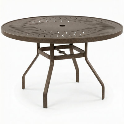 Windward Outdoor Sunburst 42" Round Dining Table