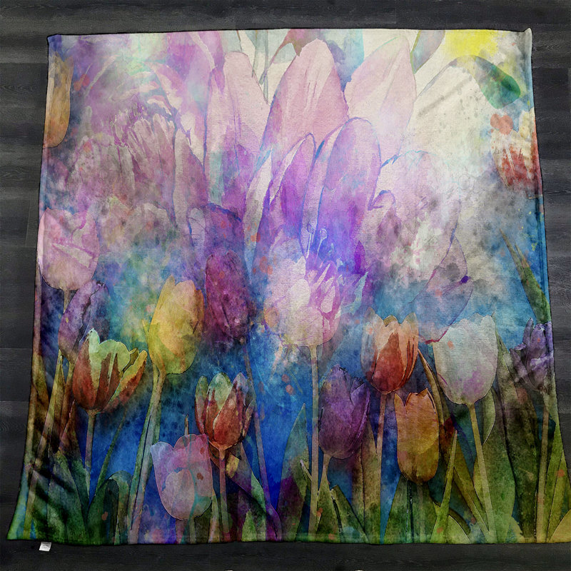Jeté aquarelle