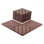 Plastic Interlocking Decking Tiles