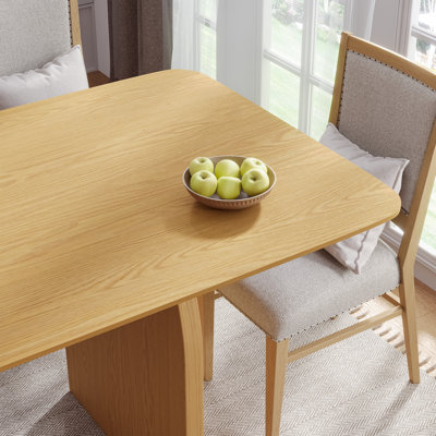 Rectangle Wood Dining Table