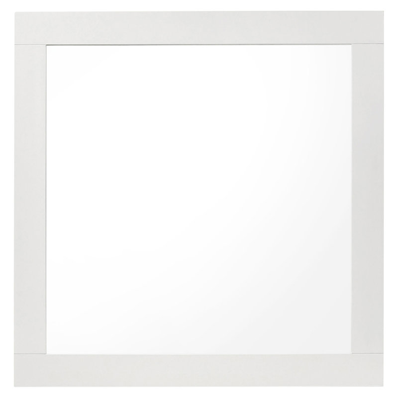 Ensemble de chambre à coucher rembourrée 4 pièces Fellicia, Blanc, Queen