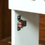 Meuble moderne 2 en 1 pour chat, table d'appoint pour litière pour chat, maison pour chat avec rangement, pour 2 petits et moyens chats - Brun-130733807