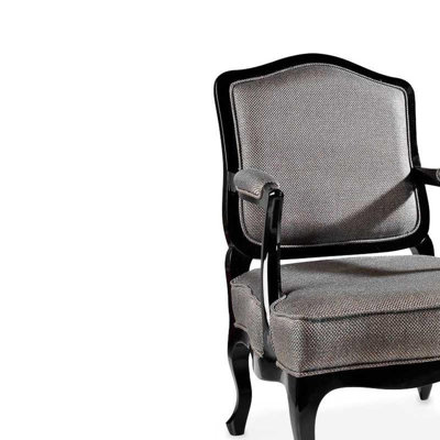 Fauteuil d'invité rembourré Classic