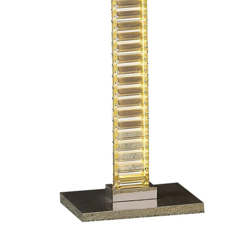 Siavash Floor Lamp, Nickel