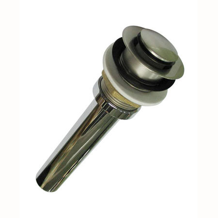 South Beach Pop-Up Bathroom Sink Drain, Brushed Nickel