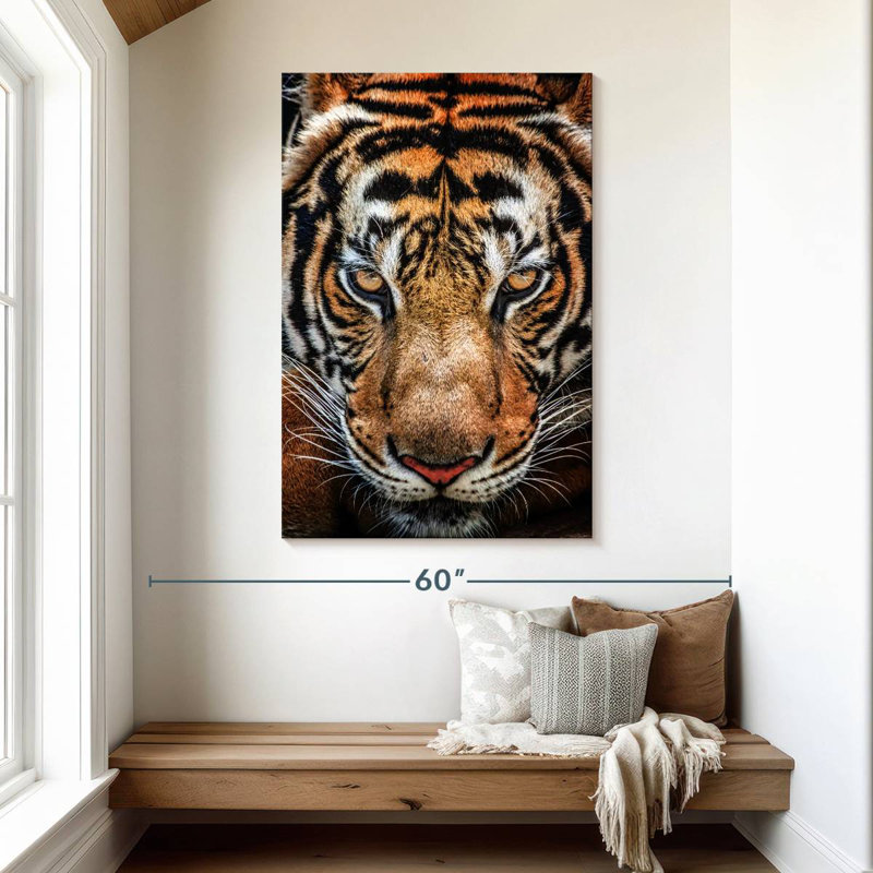 Brampt Siberian Tiger, 48" H x 32" W