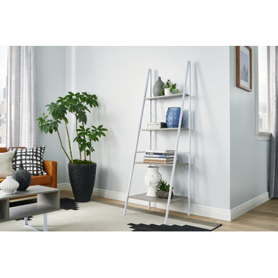 ClosetMaid Industrial 4-Tier Ladder Bookcase