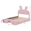 Lit plateforme tapissier avec lumière Lovely