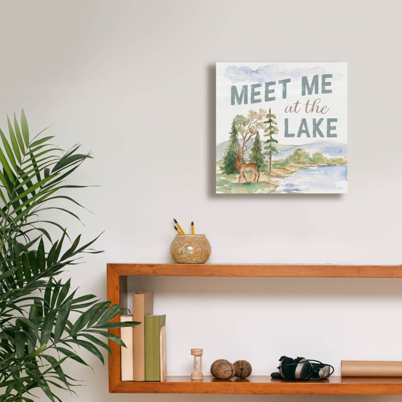 «Rustic Retreat 5» par Silvia Vassileva, art mural sur toile, H 12 po x l 12 po
