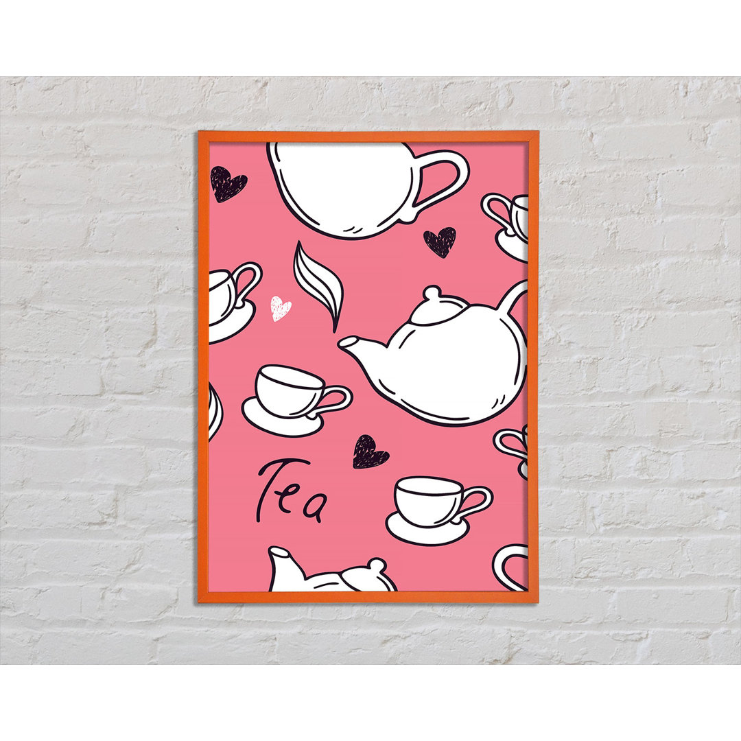 Watheroo Love Of Tea - Einzelne Bilderrahmen Kunstdrucke