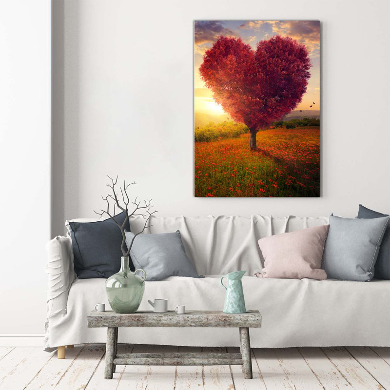 Tree Of Heart - Wrapped Canvas Print