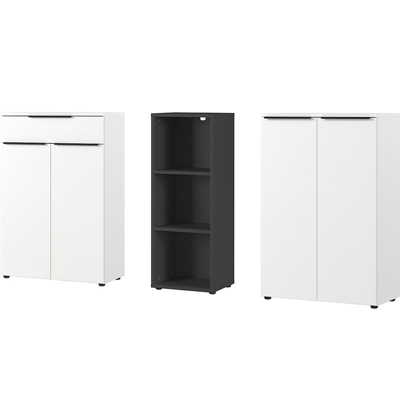 Mapua 2 -Door 1 -Drawer Filing Storage Cabinet