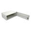 Wharfe Galvanised Steel Wall Mounted Lockable Weatherproof Post Box-64111997