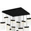 Lustre noir à DEL intégré-94314931