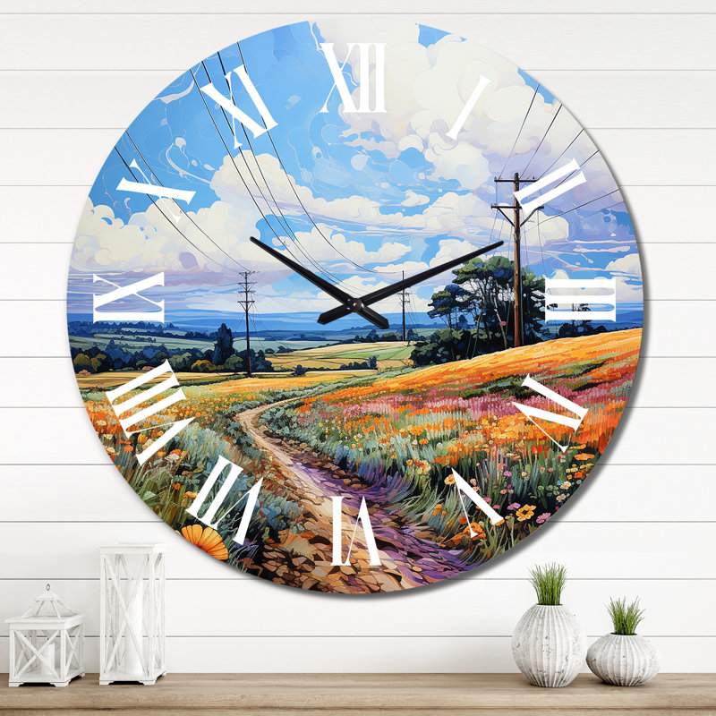 Christoffer - Landscapes Wall Clock, Extra Large